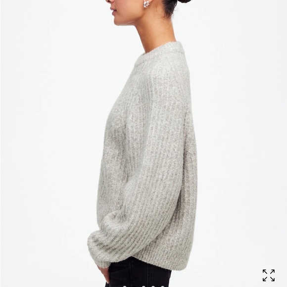 Madewell Ribbed Cotton-Blend Sweater - Picture 2 of 5
